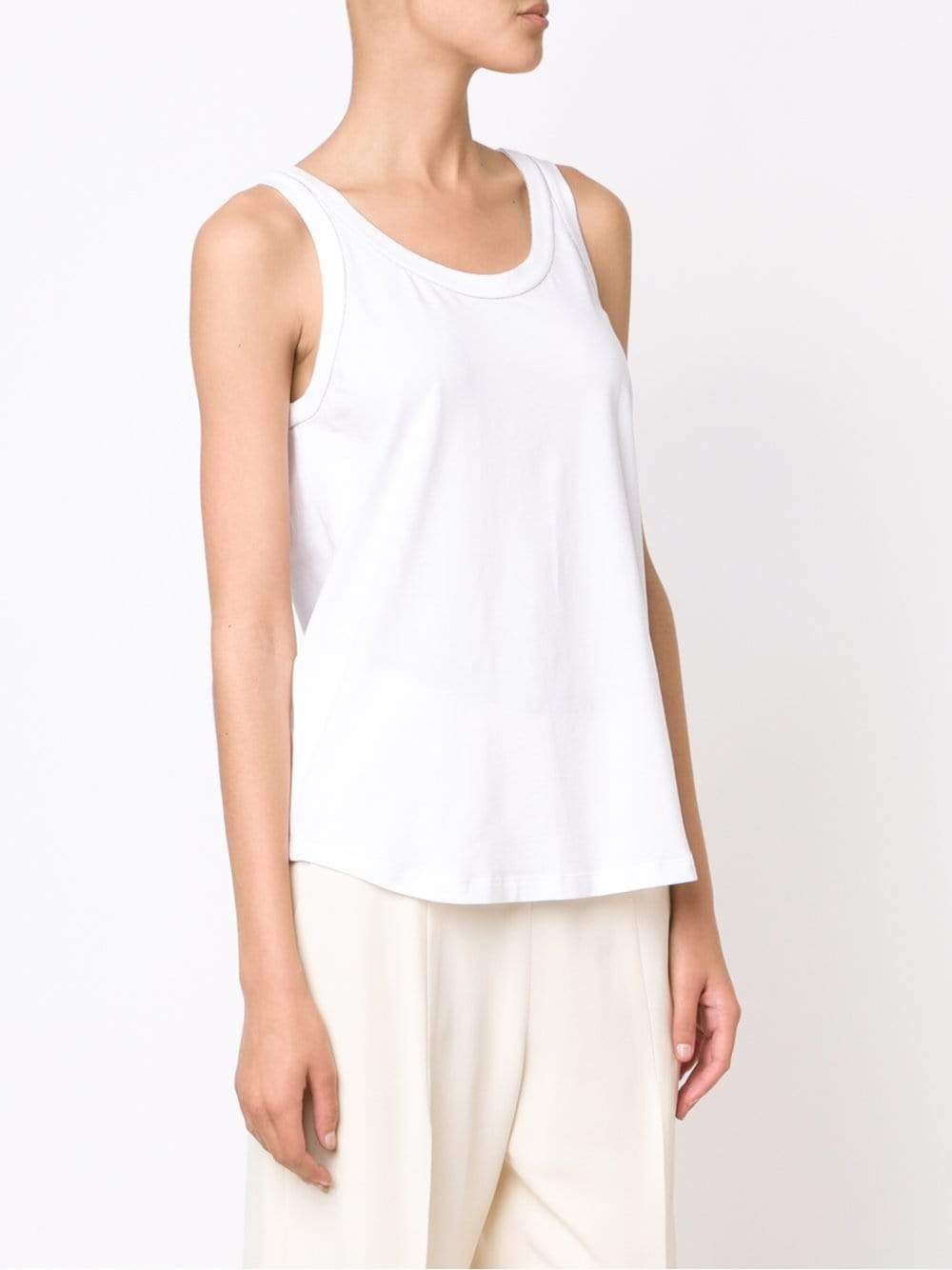 BRUNELLO CUCINELLI-Monili Trim Tank Top-