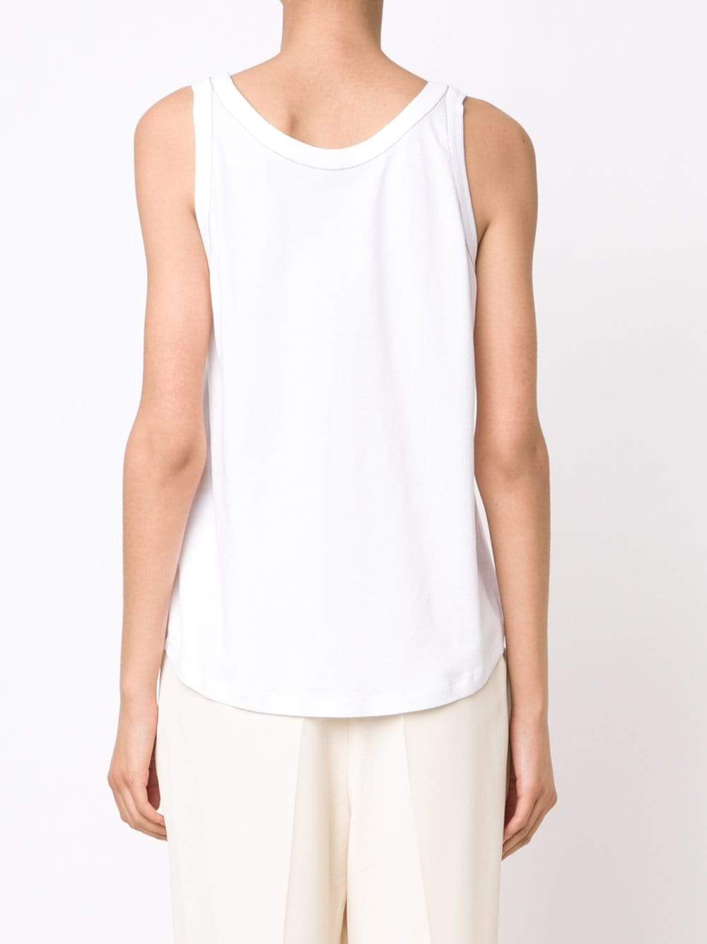 BRUNELLO CUCINELLI-Monili Trim Tank Top-