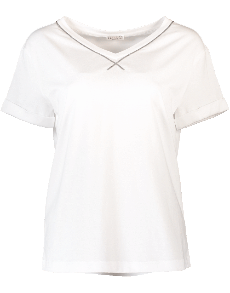 BRUNELLO CUCINELLI-Flat Tee-
