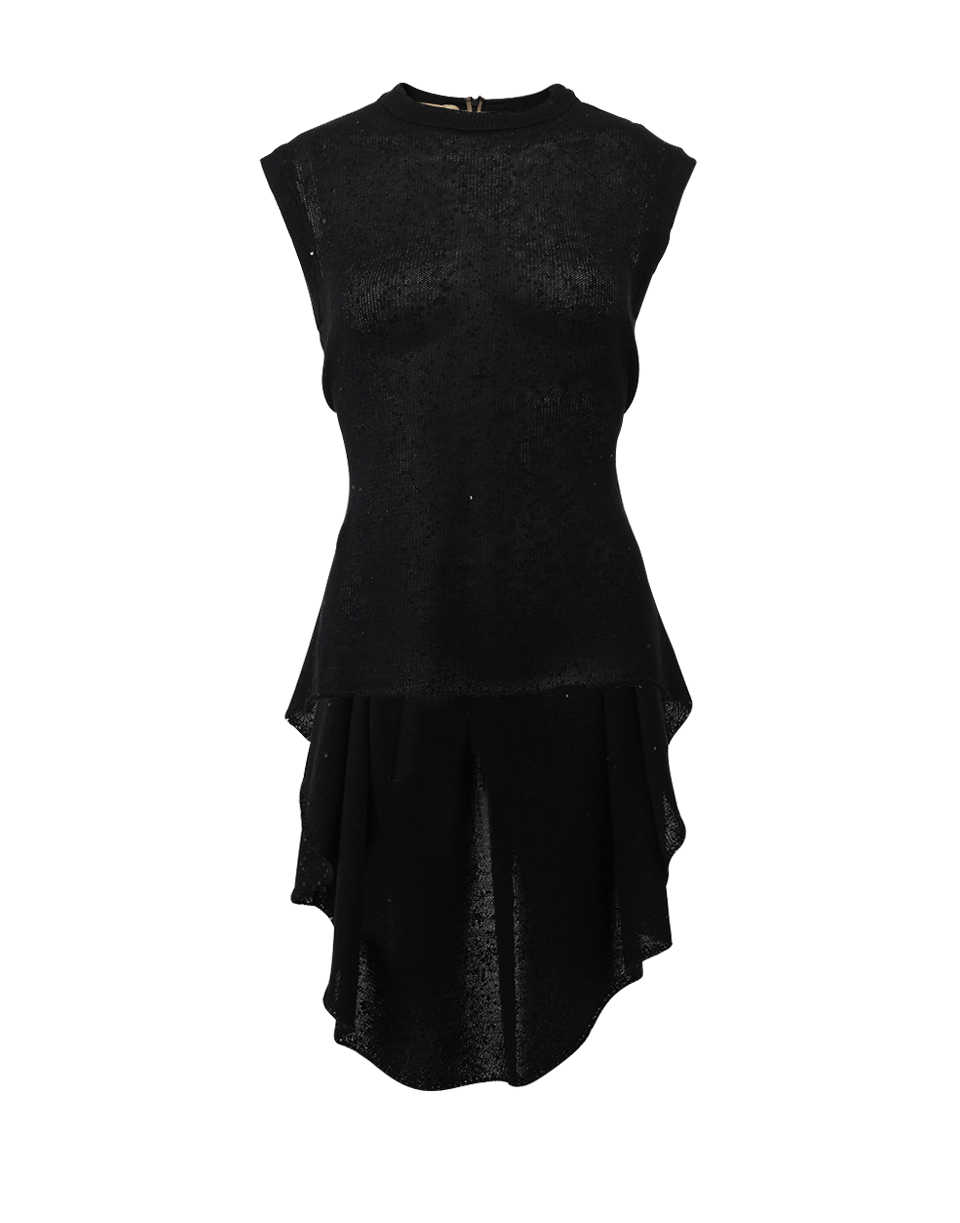 BRUNELLO CUCINELLI-High-Low Belted Tunic-
