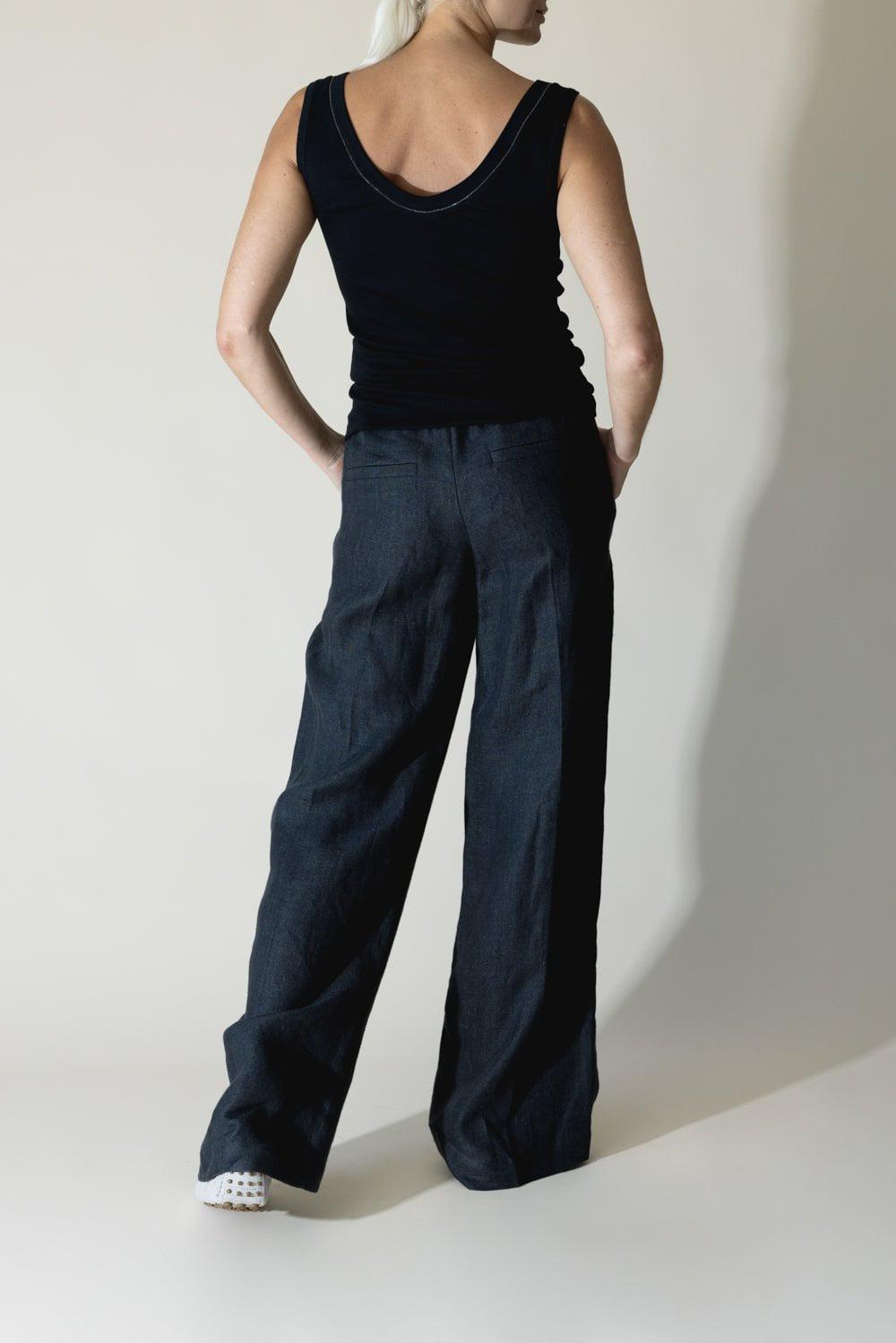 BRUNELLO CUCINELLI-Monili Trim Tank - Black-