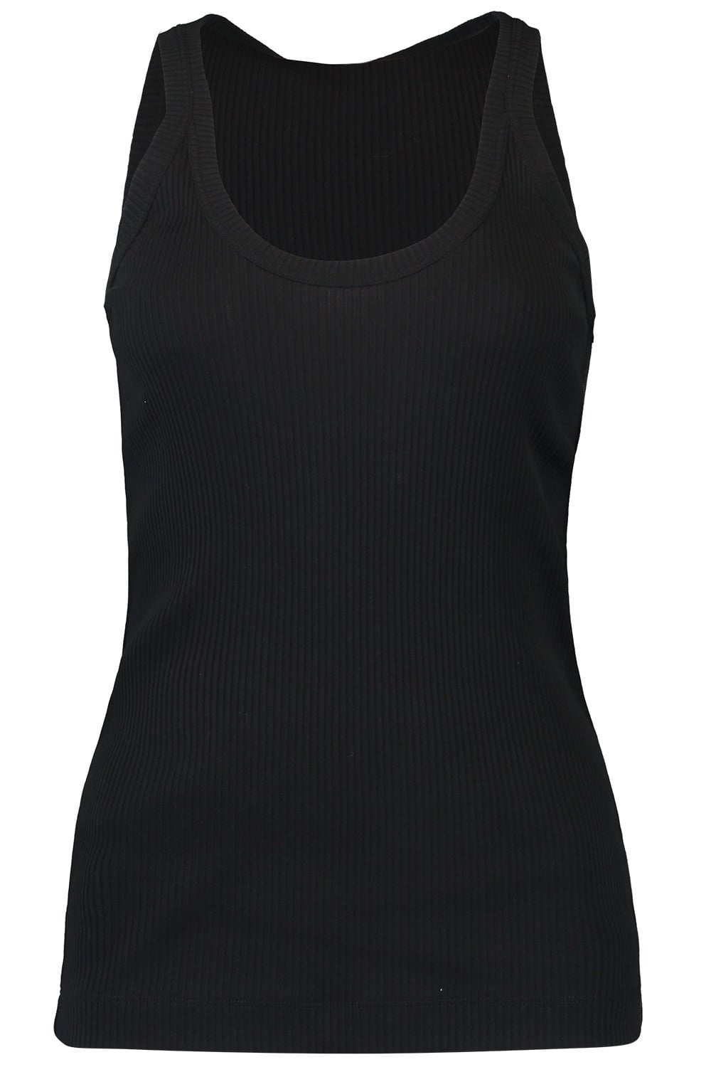 BRUNELLO CUCINELLI-Scoop Neck Tank - Black-