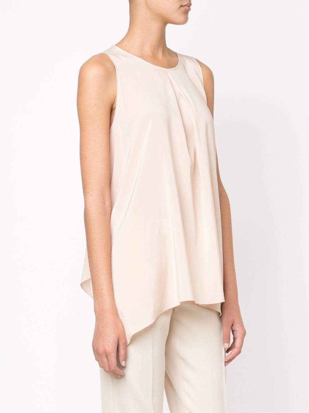 BRUNELLO CUCINELLI-Inverted Pleat Tank-