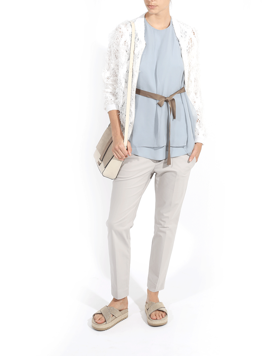 BRUNELLO CUCINELLI-Hankerchief Hem Tank-