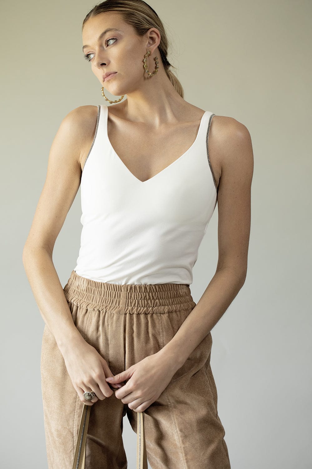  BRUNELLO CUCINELLI-Bra Tank- 