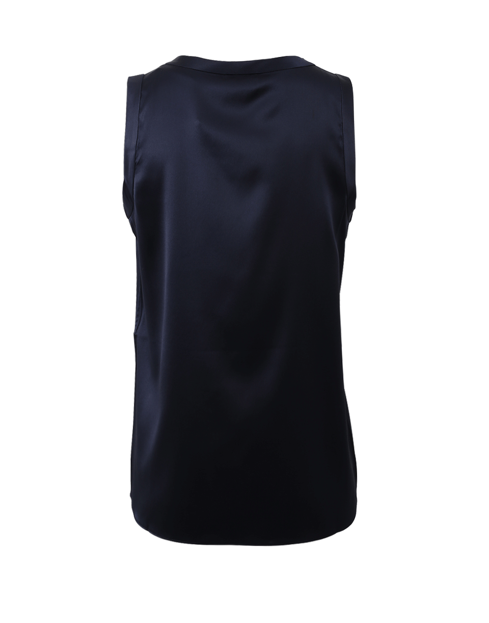 BRUNELLO CUCINELLI-Silk Satin Tank-