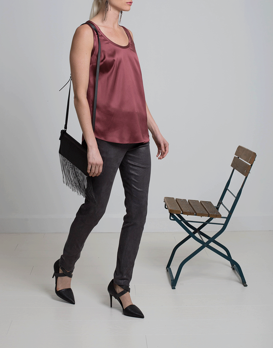 BRUNELLO CUCINELLI-Silk Satin Tank-