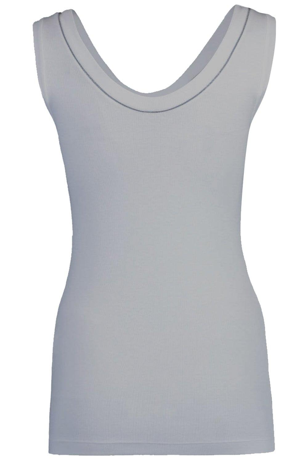 BRUNELLO CUCINELLI-Monili Trim Tank - Taupe-