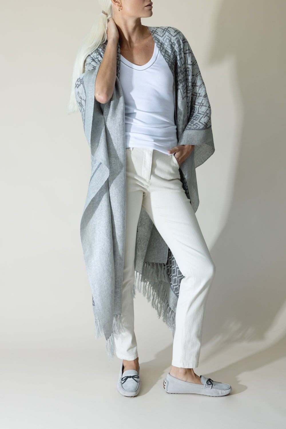BRUNELLO CUCINELLI-Monili Trim Tank - White-