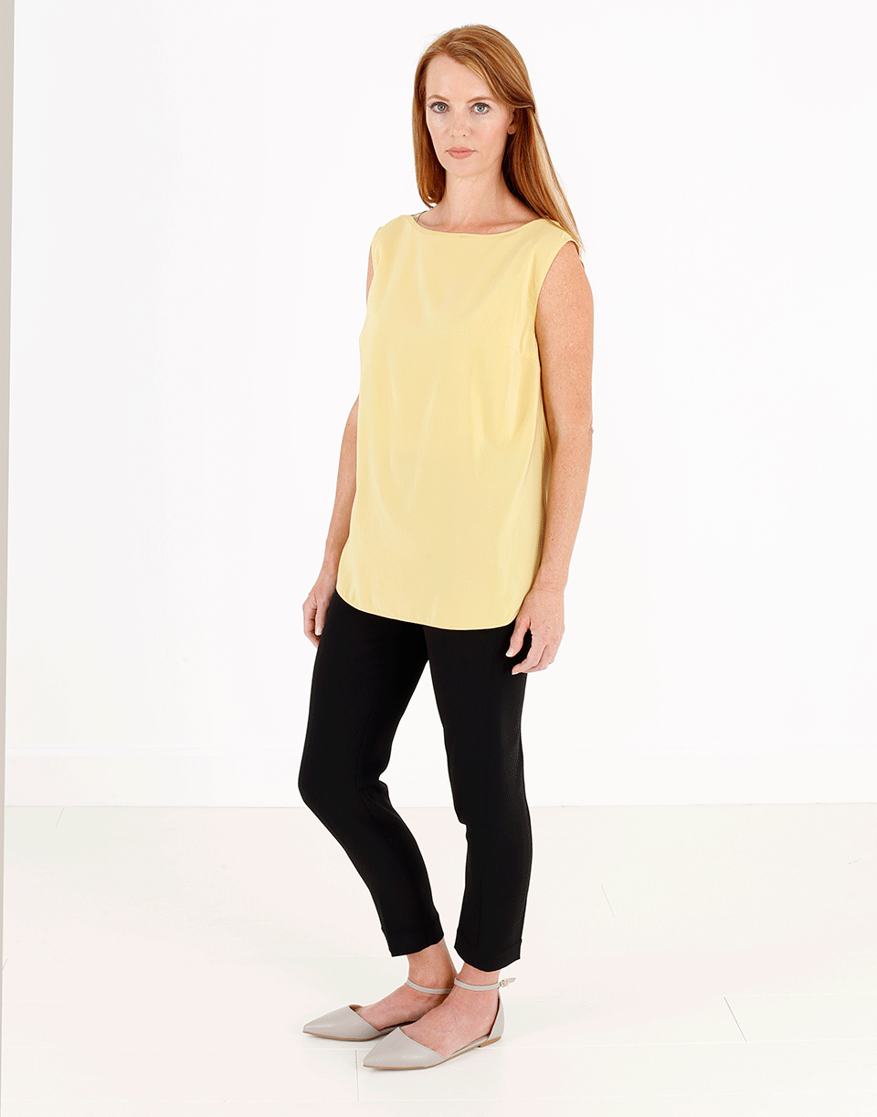 BRUNELLO CUCINELLI-Monoli Boatneck Detail Tank-