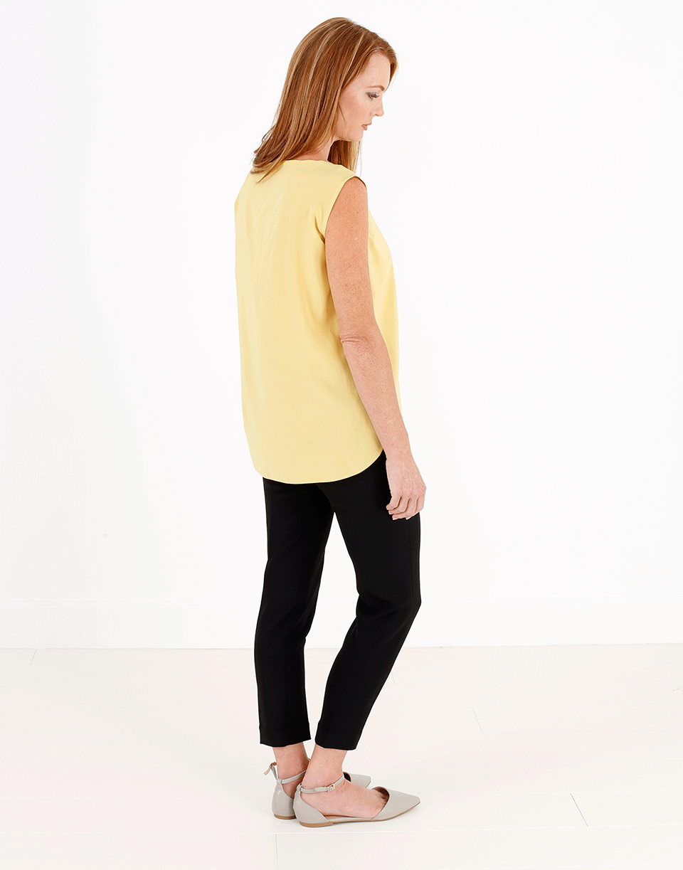 BRUNELLO CUCINELLI-Monoli Boatneck Detail Tank-