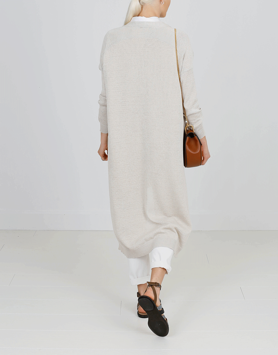 BRUNELLO CUCINELLI-Silk Crepe Tunic-