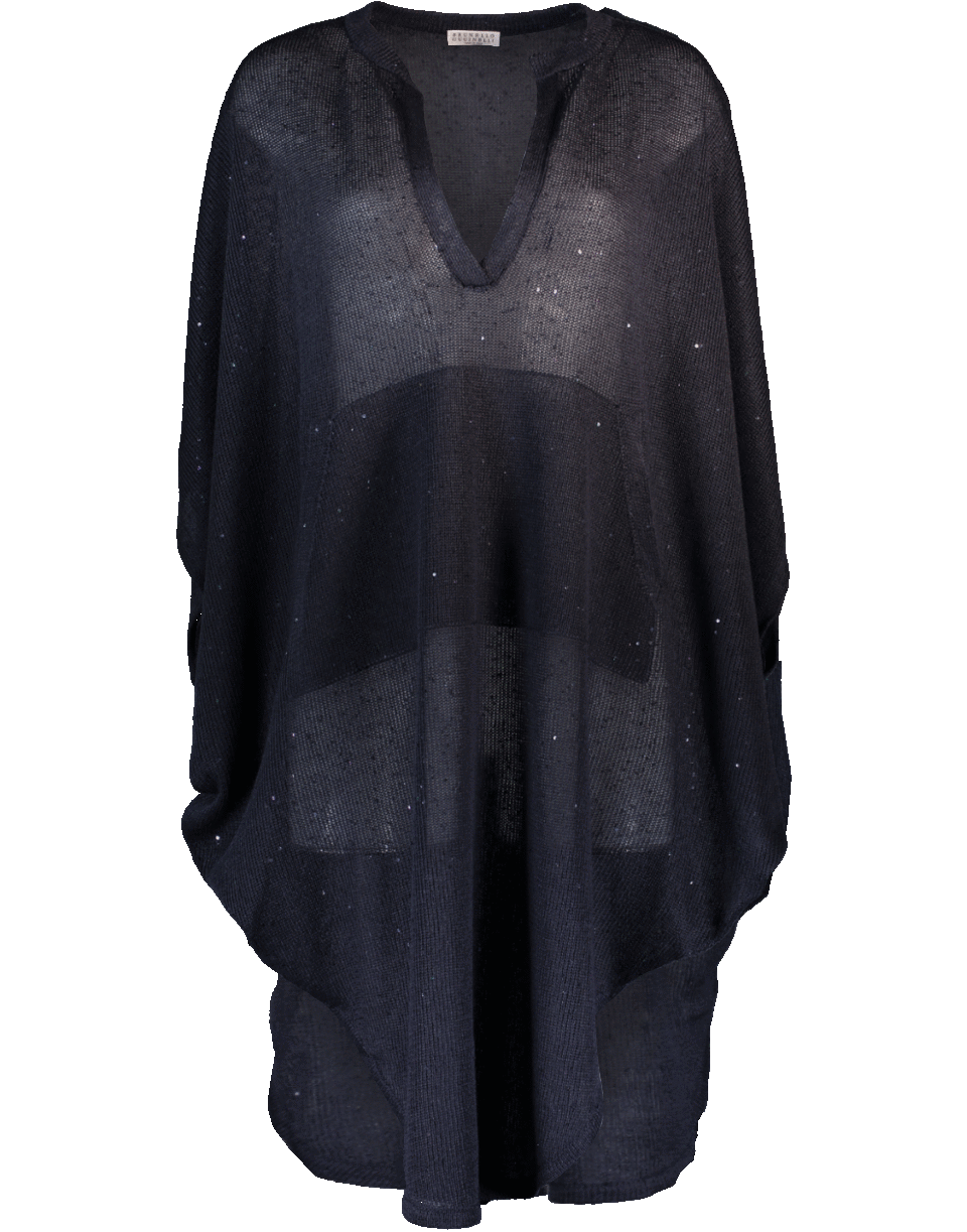 BRUNELLO CUCINELLI-Paillette Long Tunic-