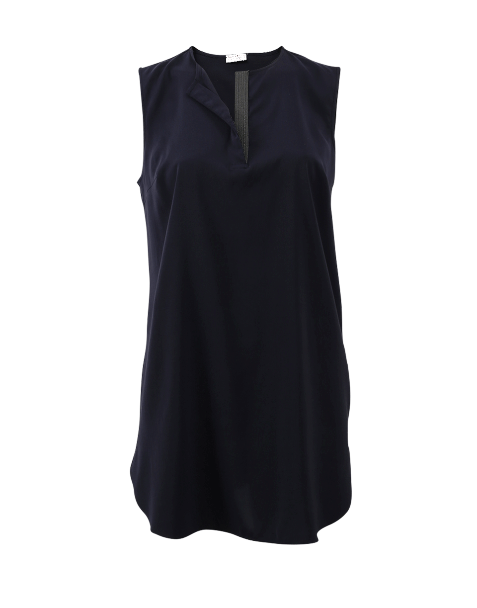 BRUNELLO CUCINELLI-Monili Trim Tunic-