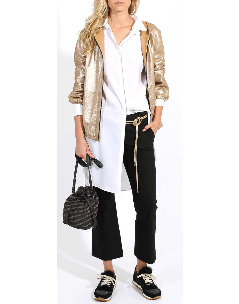 BRUNELLO CUCINELLI-Monili Placket Blouse-