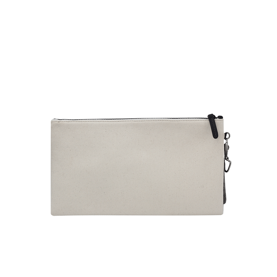 BRUNELLO CUCINELLI-Metallic Wristlet With Monili Clutch-GOLD