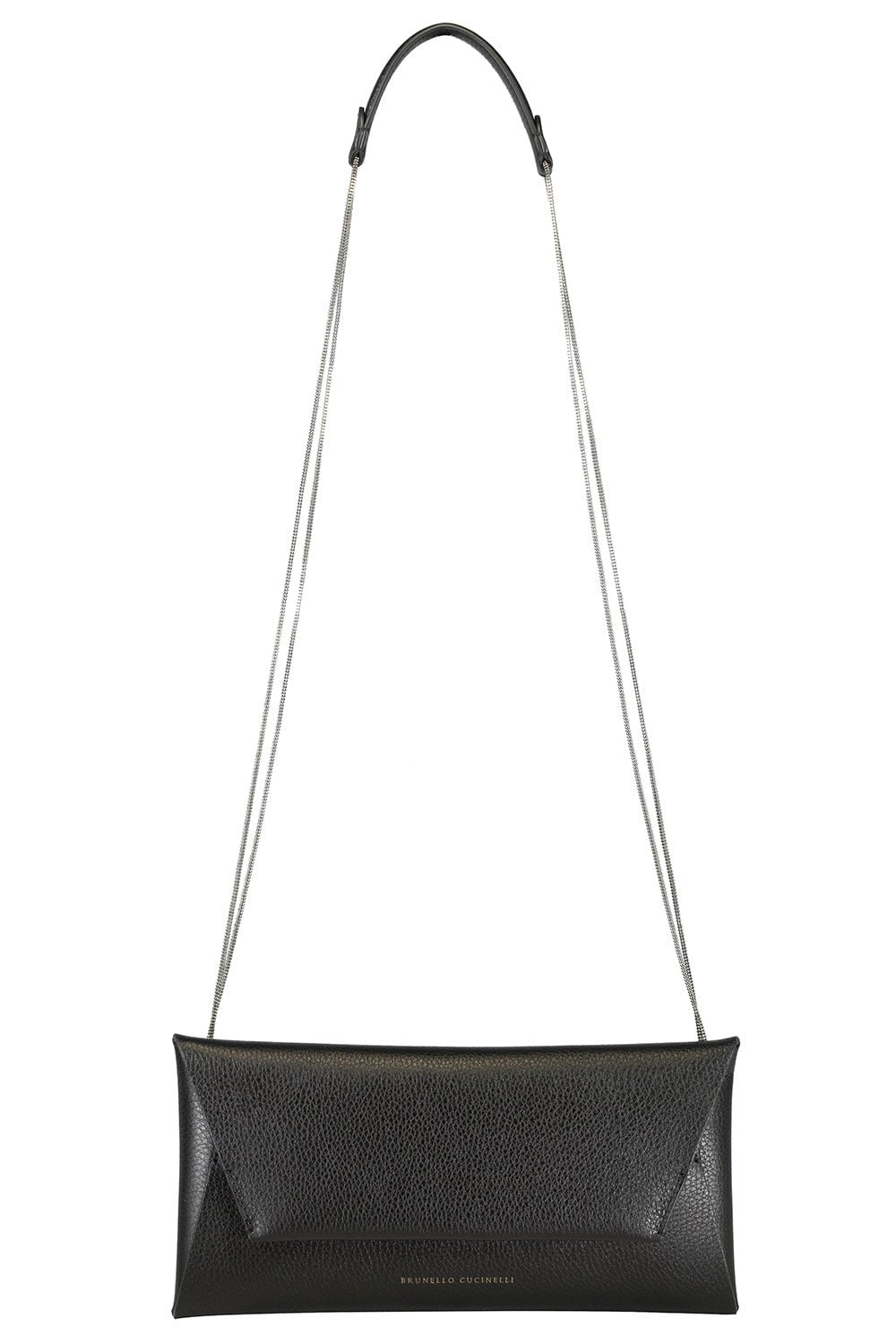BRUNELLO CUCINELLI-Envelope Clutch - Nero-NERO