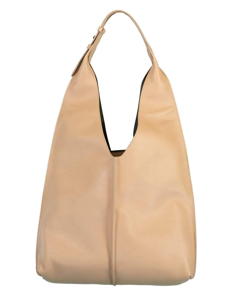 BRUNELLO CUCINELLI-Soft Leather Avola Hobo Bag-CARAMEL