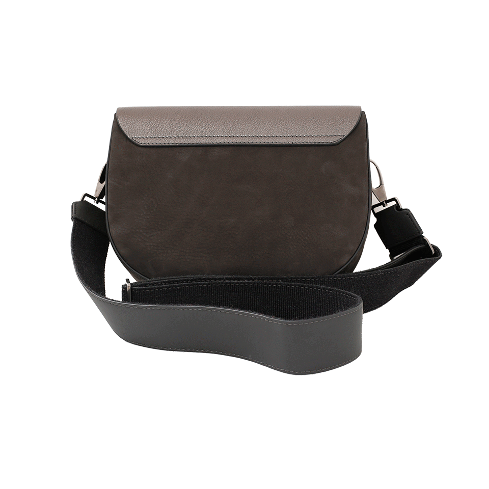 BRUNELLO CUCINELLI-Monili Ring Metallic Crossbody-CHARCOAL