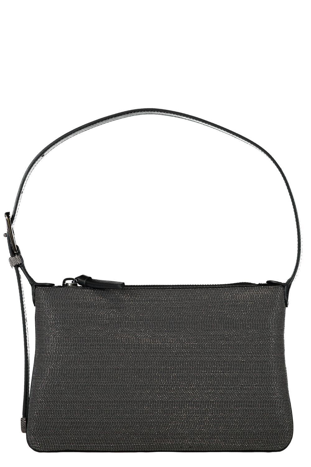 BC Duo Shoulder Bag-CHARCOAL-O/S-HANDBAGSHOULDER-BRUNELLO CUCINELLI