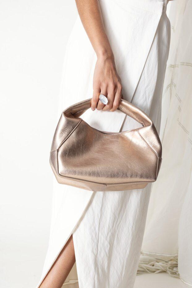 Small Hobo Bag-GLDMETLC-O/S-HANDBAGSHOULDER-BRUNELLO CUCINELLI
