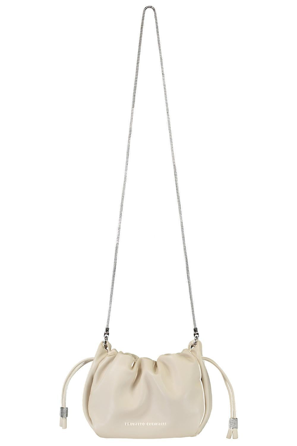 Mini Mellow Bucket Bag-IVORY-O/S-HANDBAGSHOULDER-BRUNELLO CUCINELLI