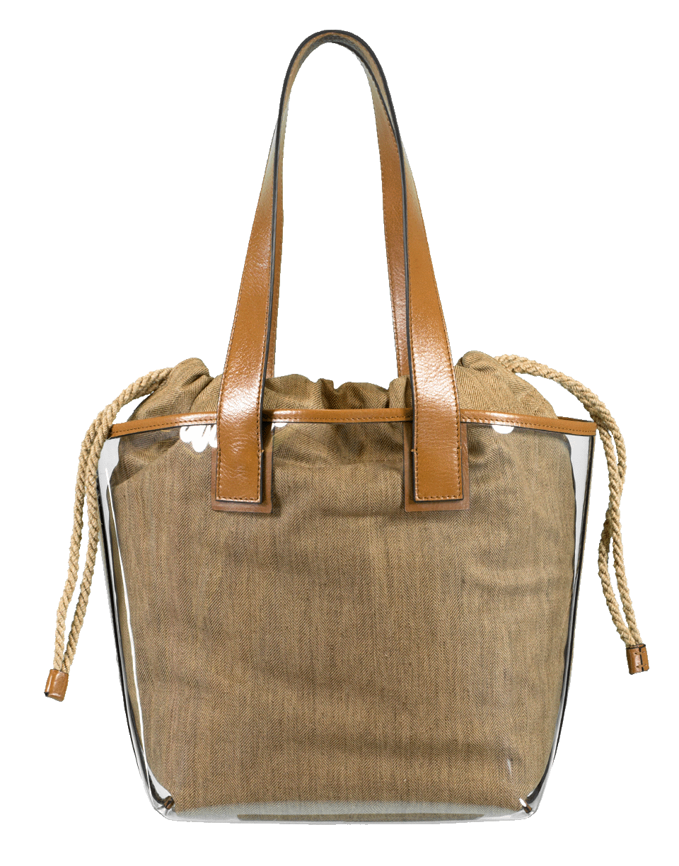 BRUNELLO CUCINELLI-Monili Strap Bucket Bag-LUGGAGE