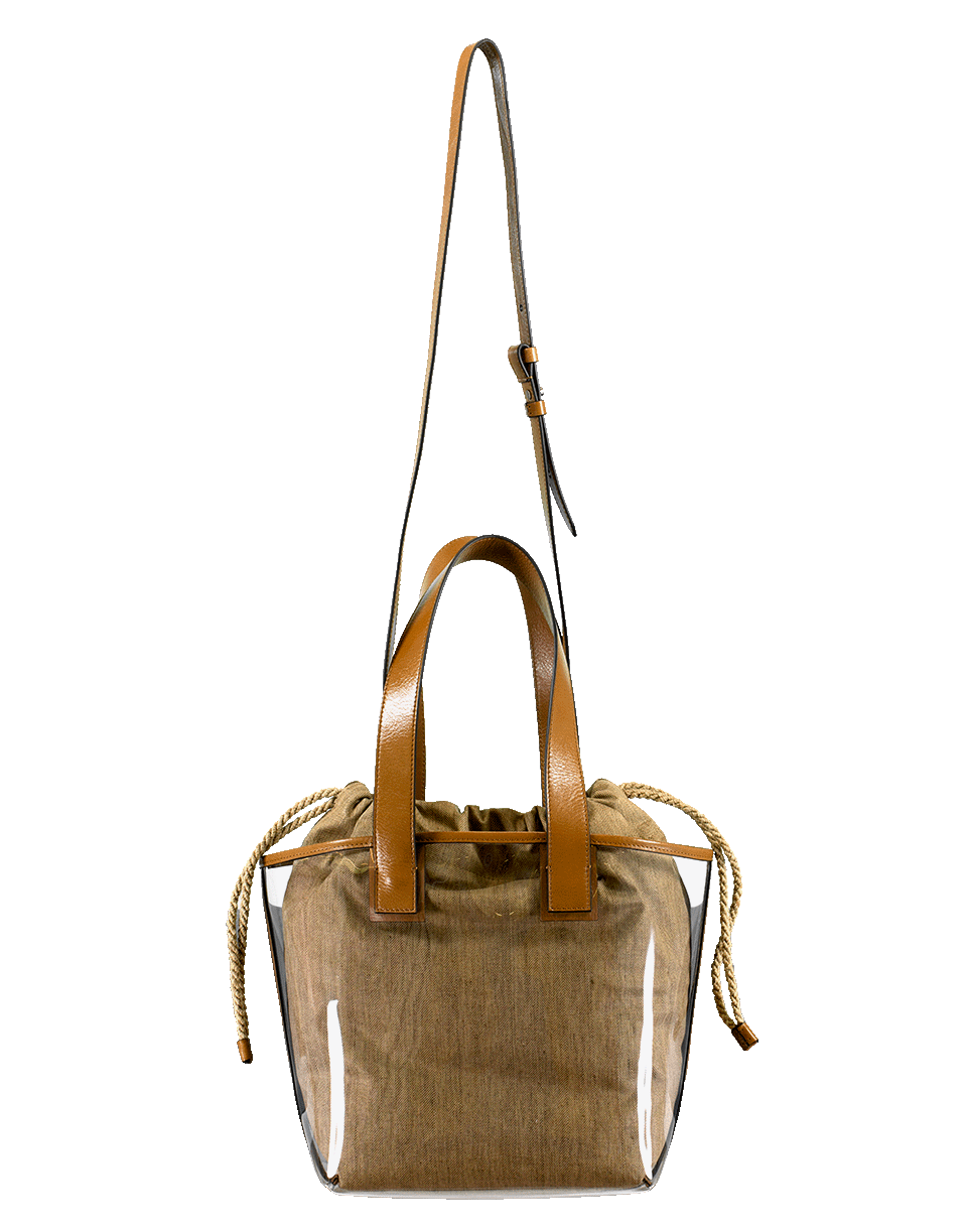 BRUNELLO CUCINELLI-Monili Strap Bucket Bag-LUGGAGE