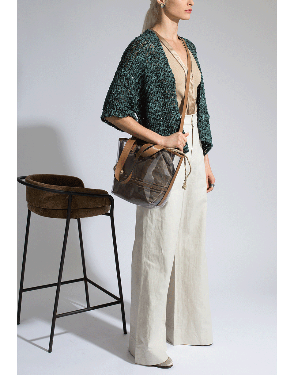 BRUNELLO CUCINELLI-Monili Strap Bucket Bag-LUGGAGE
