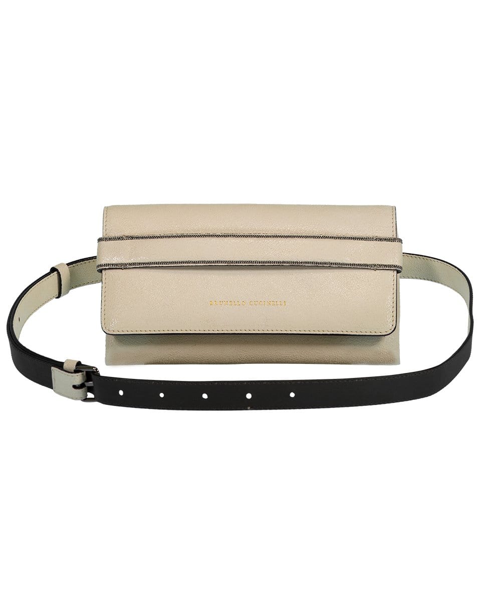BRUNELLO CUCINELLI-Mini City Crossbody Bag-OFFWHT