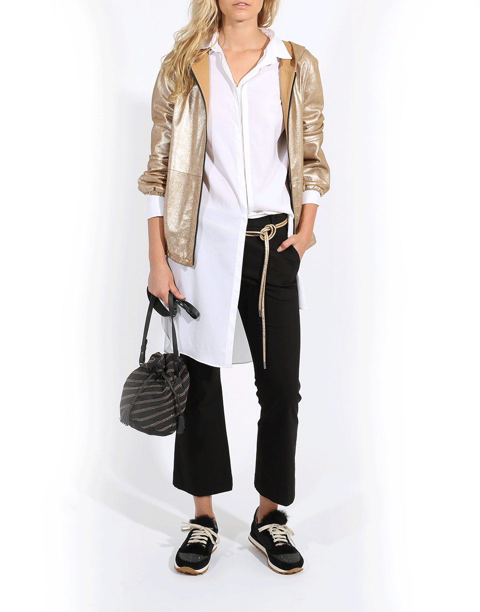 BRUNELLO CUCINELLI-Taffeta Monili Stripe Mini Bucket-ONYX