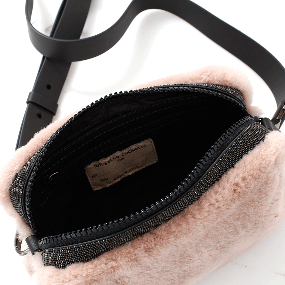 BRUNELLO CUCINELLI-Mini Castorino Crossbody-PINK