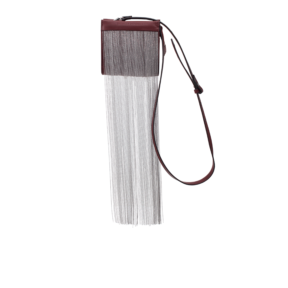 BRUNELLO CUCINELLI-Mini Fringe Crossbody-PRUC5614