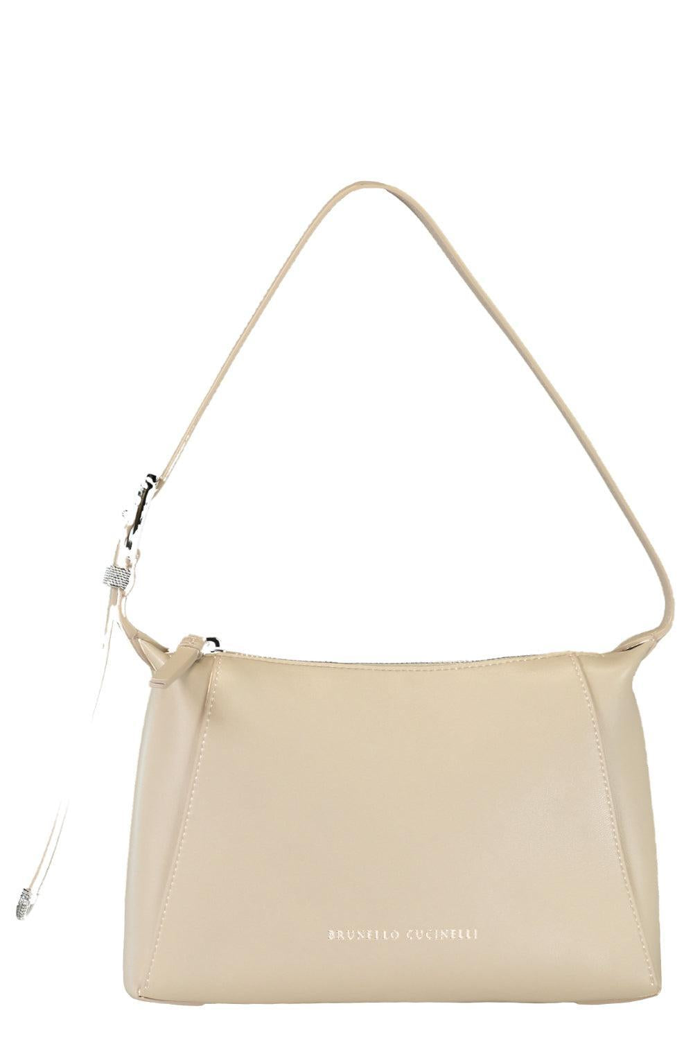 BC Duo Shoulder Bag - Sabbia-SABBIA-O/S-HANDBAGSHOULDER-BRUNELLO CUCINELLI