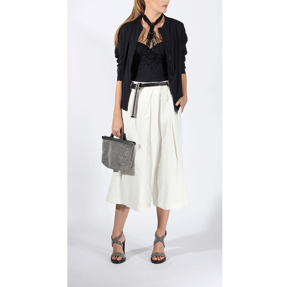 BRUNELLO CUCINELLI-Monili Top Handle Bag-BLACK