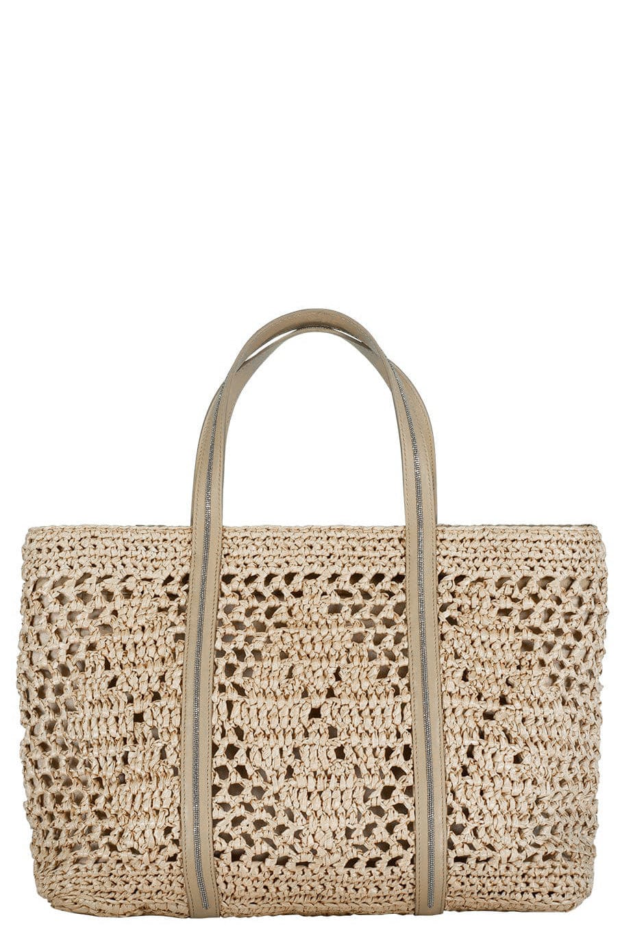 BRUNELLO CUCINELLI-Raffia Tote - Natural-NATURAL