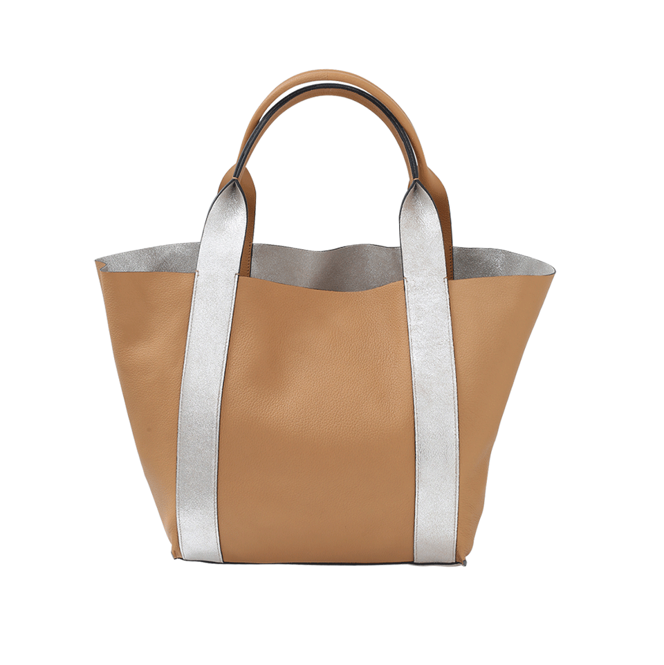 BRUNELLO CUCINELLI-Reversible Tote-SLVR/LUG
