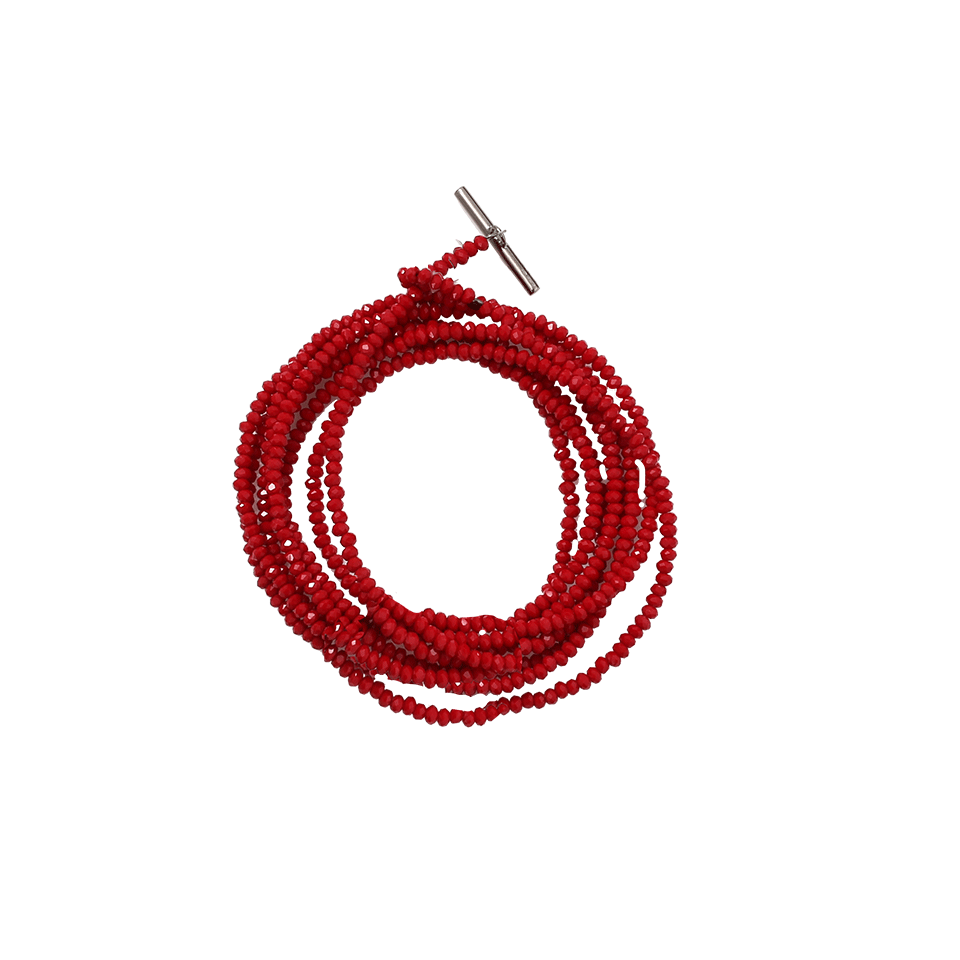 BRUNELLO CUCINELLI-Single Strand Long Monili Bracelet/Necklace-POPPY