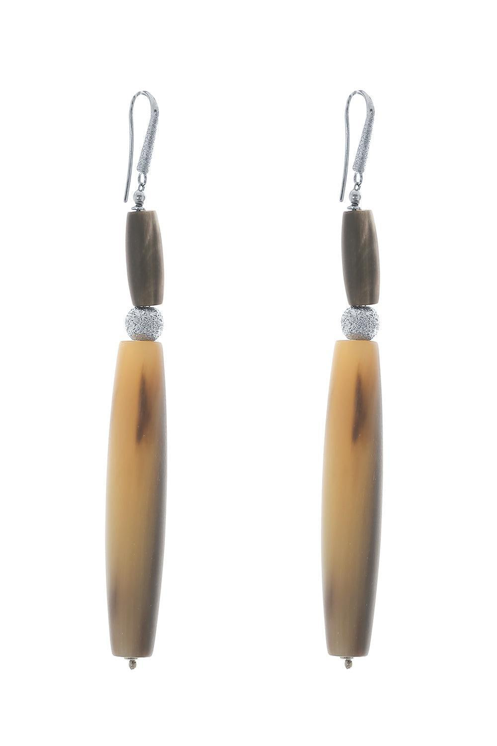 Horn Drop Earrings