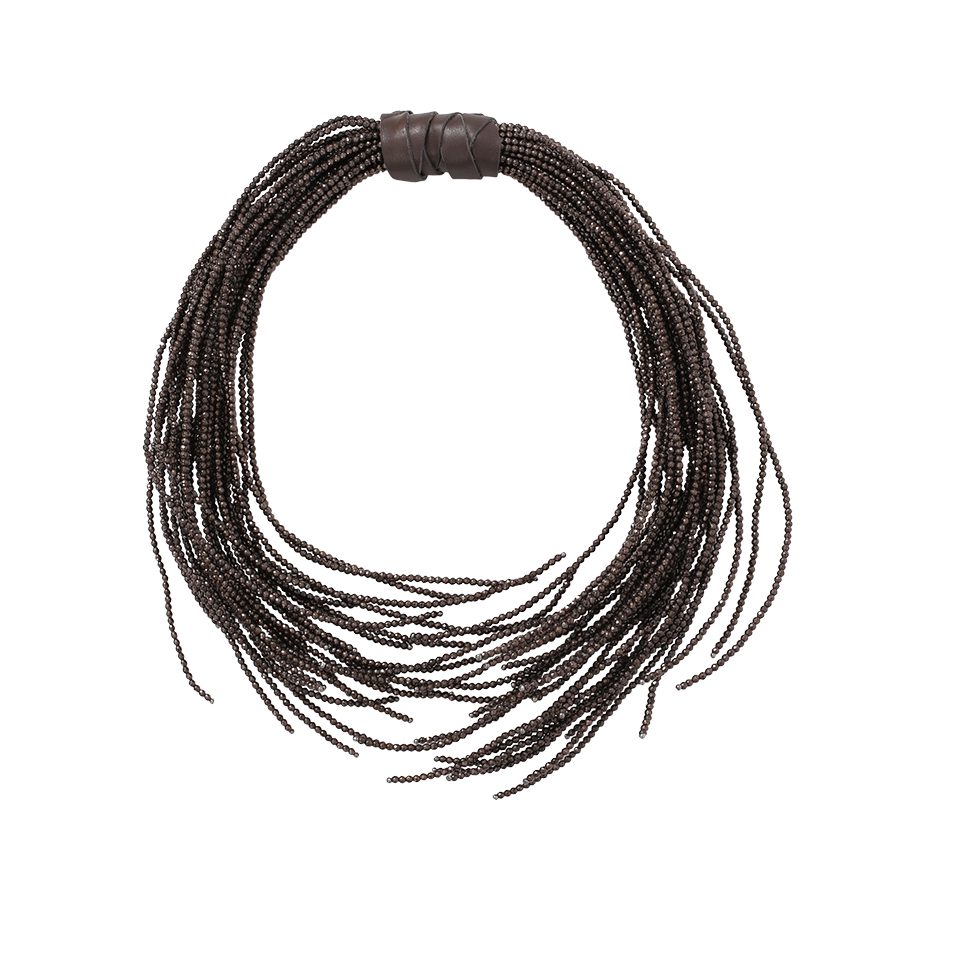 BRUNELLO CUCINELLI-Ematite Wired Wrap Necklace-GALAXY