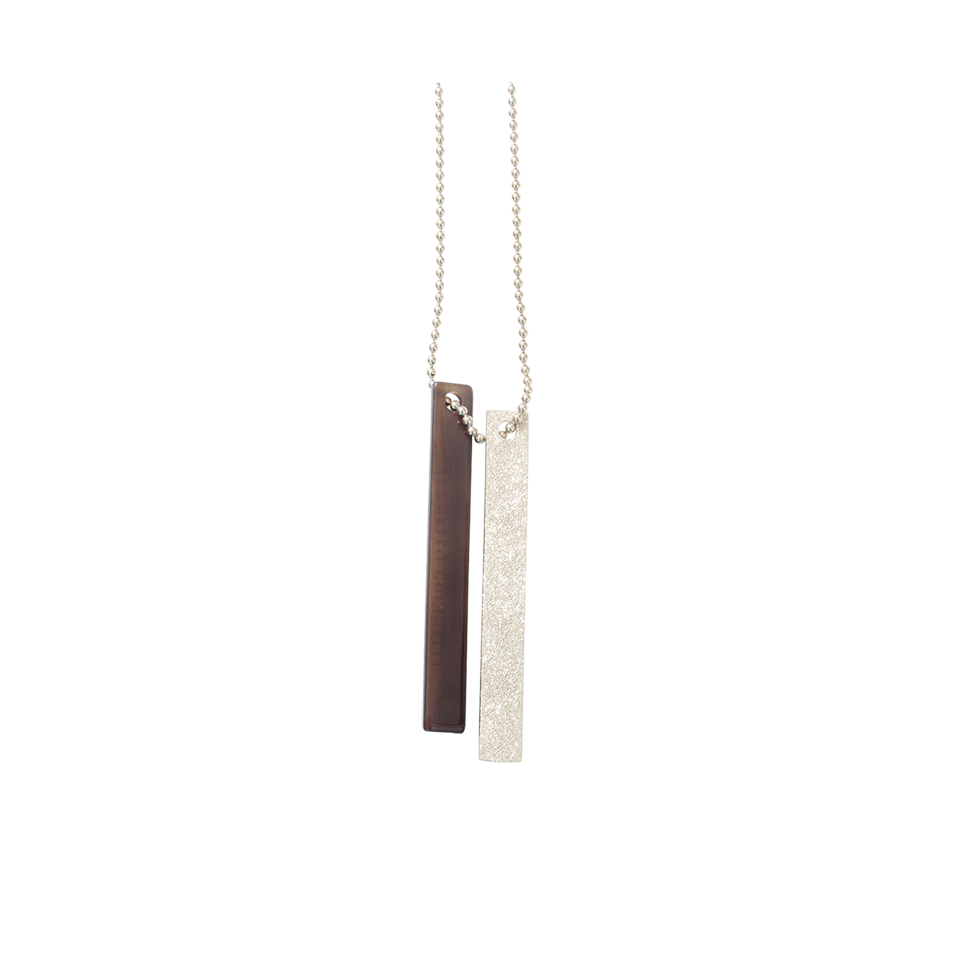BRUNELLO CUCINELLI-Dog Tag Necklace-GOLD