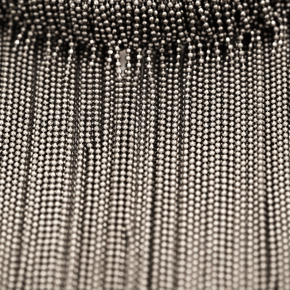 BRUNELLO CUCINELLI-Monili Fringe Necklace-SILVER
