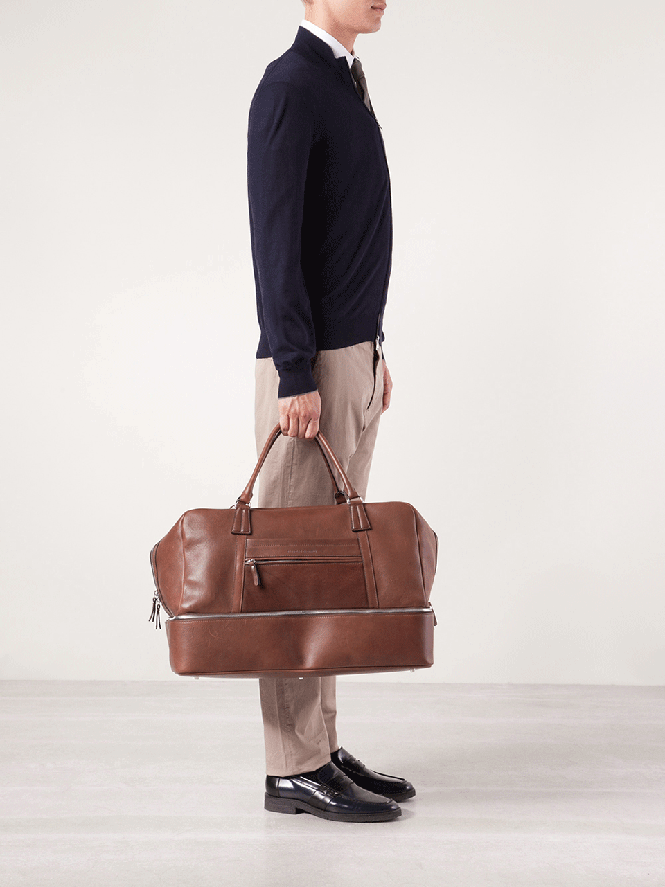 BRUNELLO CUCINELLI-Weekender Bag-BRNC5817
