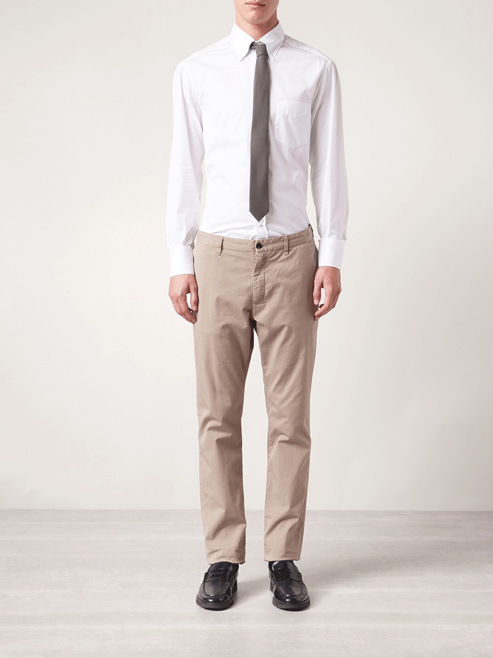 BRUNELLO CUCINELLI-Wool Tie-