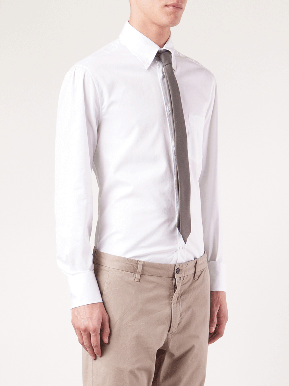 BRUNELLO CUCINELLI-Wool Tie-