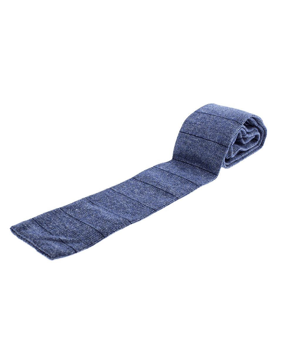 BRUNELLO CUCINELLI-Textured Tie-DEN BLUE