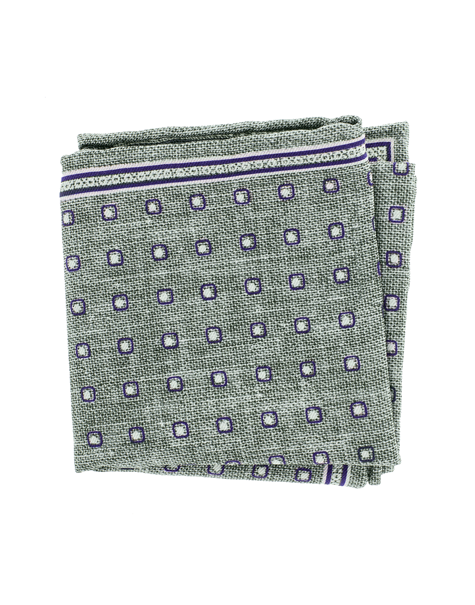 BRUNELLO CUCINELLI-Pocket Square-GREEN