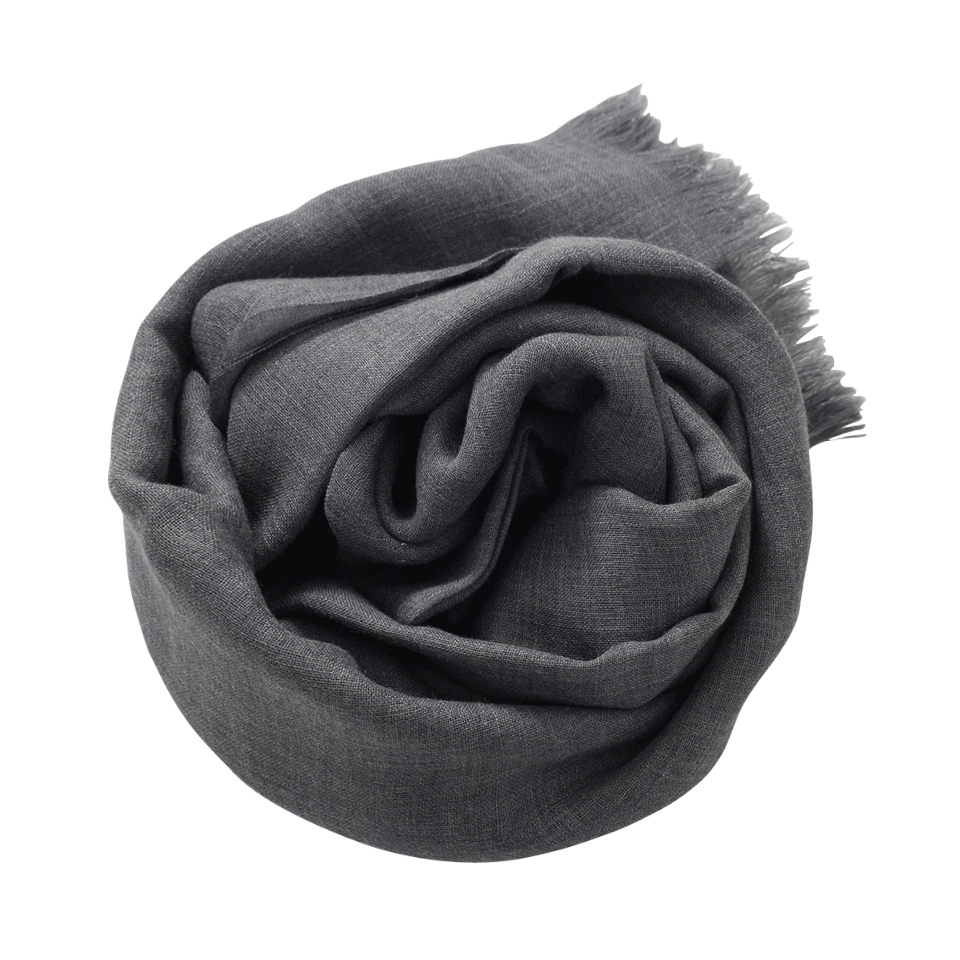 BRUNELLO CUCINELLI-Cashmere Scarf-GRIGIO