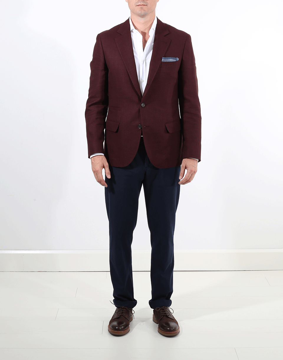 BRUNELLO CUCINELLI-Linen Constructed Jacket-