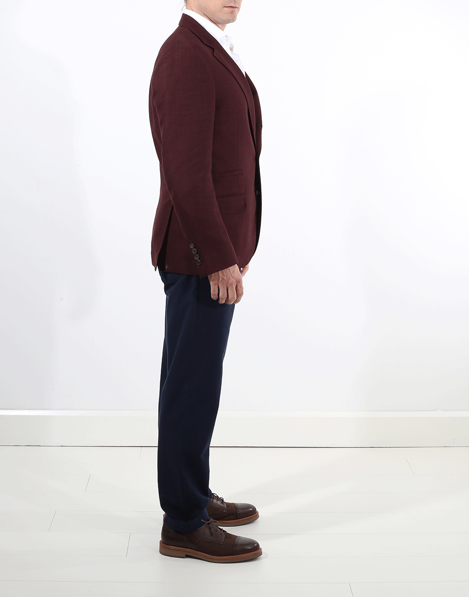 BRUNELLO CUCINELLI-Linen Constructed Jacket-